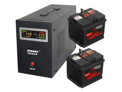 AVANSA 1050 W + 2 baterie (24 V)