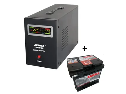 AVANSA 700 W + baterie 55 Ah